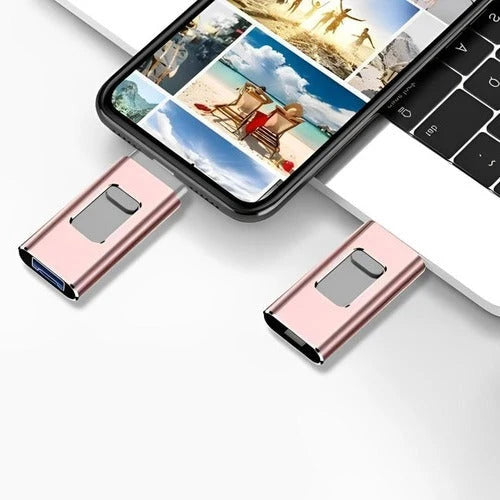 Multi-Port USB Drive 32GB Four Connectors