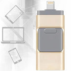 Multi-Port USB Drive 32GB Four Connectors
