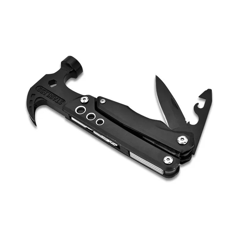 Multi-Tool Foldable Stainless Steel Pliers & Screwdriver