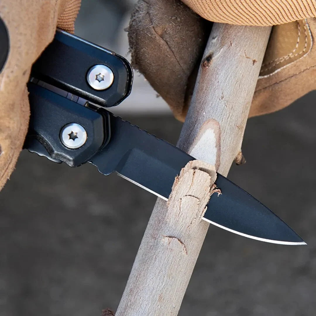 Multi-Tool Foldable Stainless Steel Pliers & Screwdriver