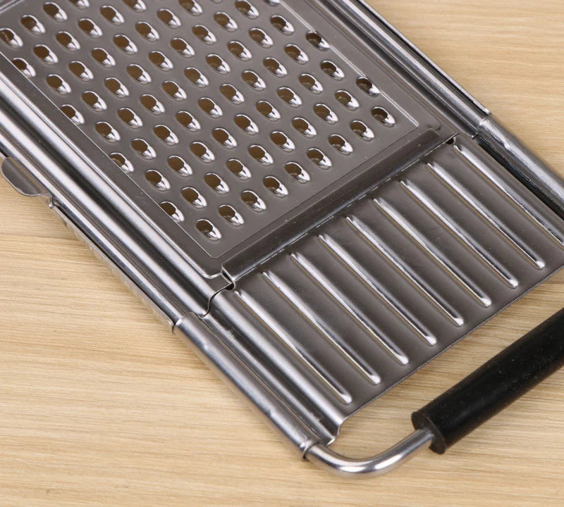 Multifunctional Grater Ultrafine Blades Ergonomic Handle Set of 4