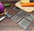 Multifunctional Grater Ultrafine Blades Ergonomic Handle Set of 4
