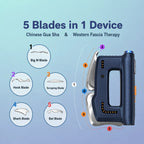 Muscle Scraper Heated Polished Blades Rechargeable
