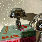 Mushroom Lamp Mirror Tile Sparkling Light