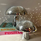 Mushroom Lamp Mirror Tile Sparkling Light