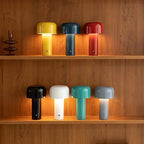 Mushroom Lamp USB Rechargeable Portable 8-Hour Runtime