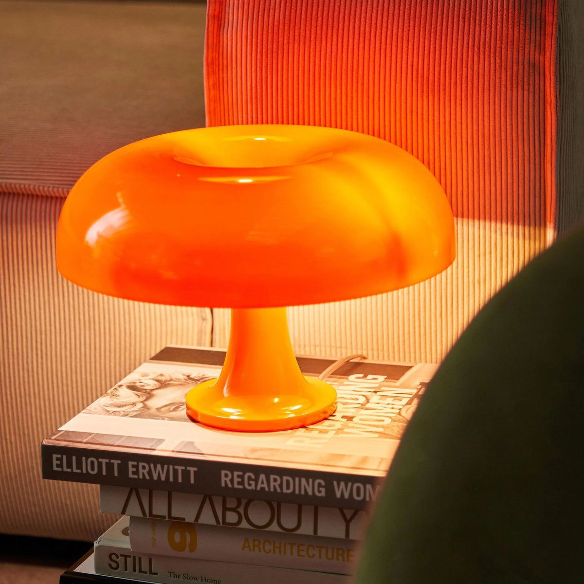 Mushroom Table Lamp Dimmable LED Retro Design