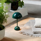 Mushroom Table Lamp Touch Dimmable Rechargeable 8-Hour Battery