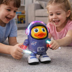 Musical Dancing Toy Astronaut Duck Battery Operated