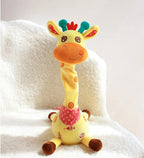 Musical Plush Toy Talk-and-Repeat & 60 Soothing Songs