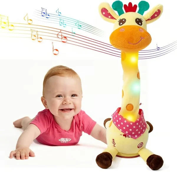 Musical Plush Toy Talk-and-Repeat & 60 Soothing Songs