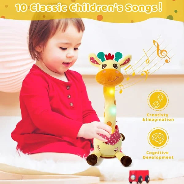 Musical Plush Toy Talk-and-Repeat & 60 Soothing Songs