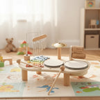 Musical Toy Set Wooden 8-Piece