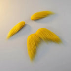 Mustache & Eyebrows Set Self-Adhesive Faux Leather