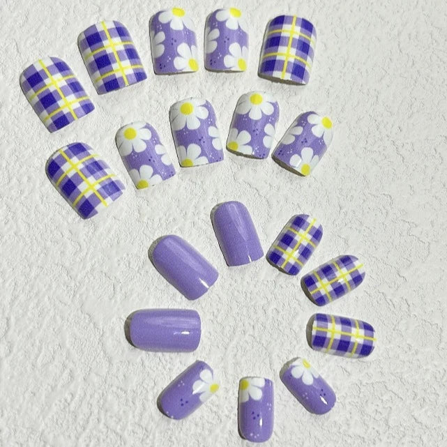 Nail Art Decals Floral Waterproof Easy Application