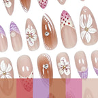 Nail Art Embellishments 3D Floral Easy Application