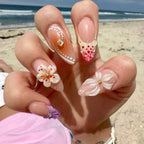 Nail Art Embellishments 3D Floral Easy Application