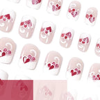 Nail Art Embellishments Heart Design Durable Self-Adhesive