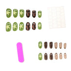Nail Art Enhancements 24-Piece Non-Toxic Chip-Resistant