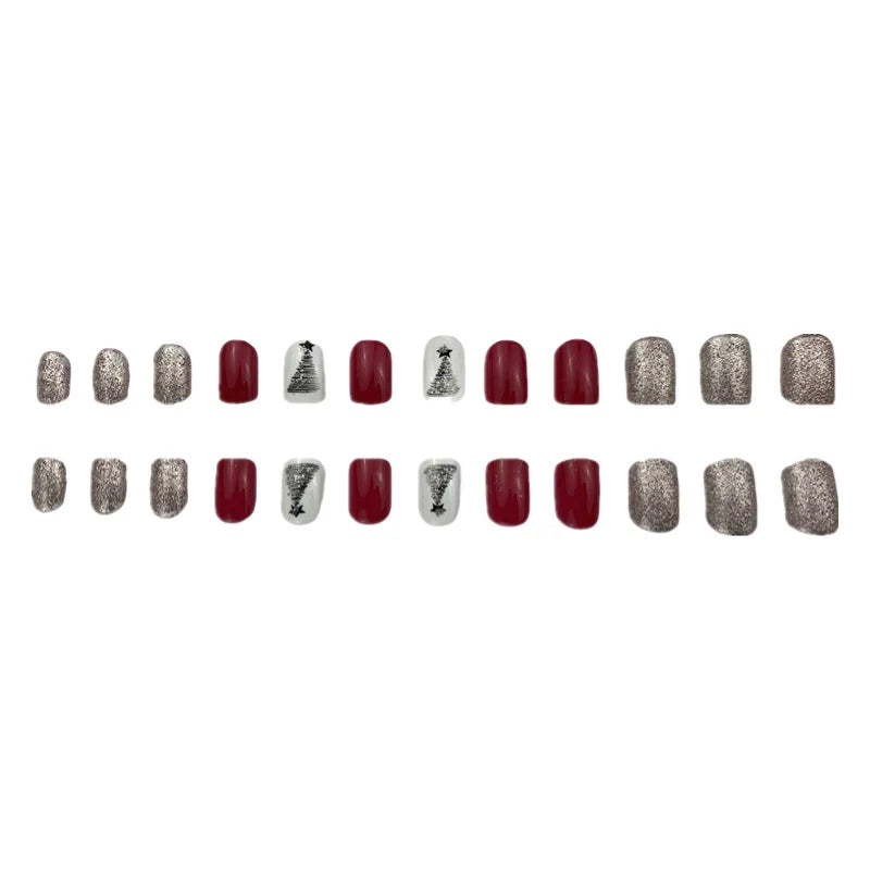 Nail Art Enhancements Festive Holiday Jelly Gel