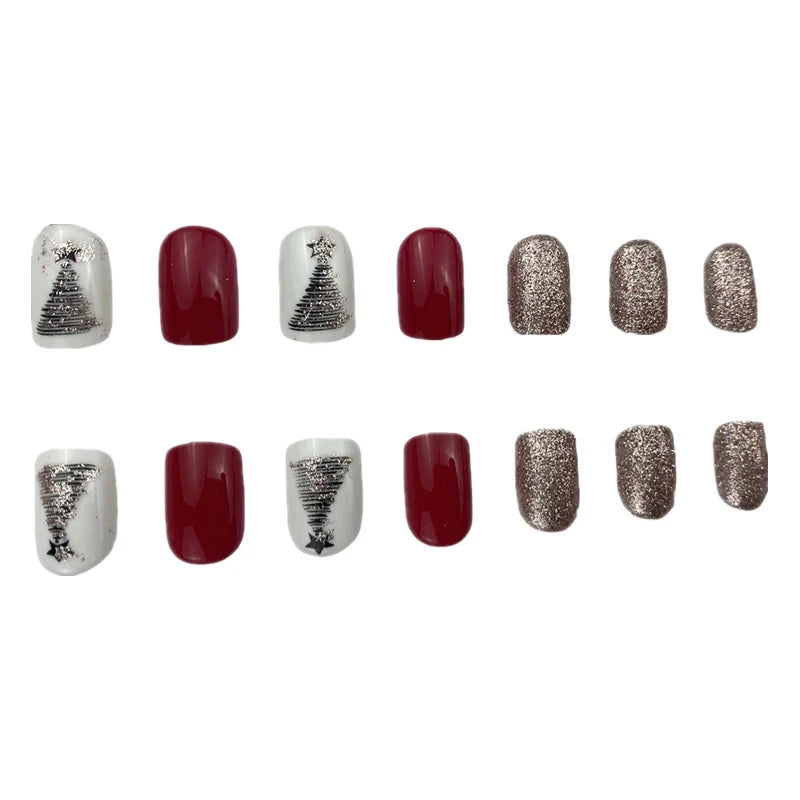 Nail Art Enhancements Festive Holiday Jelly Gel