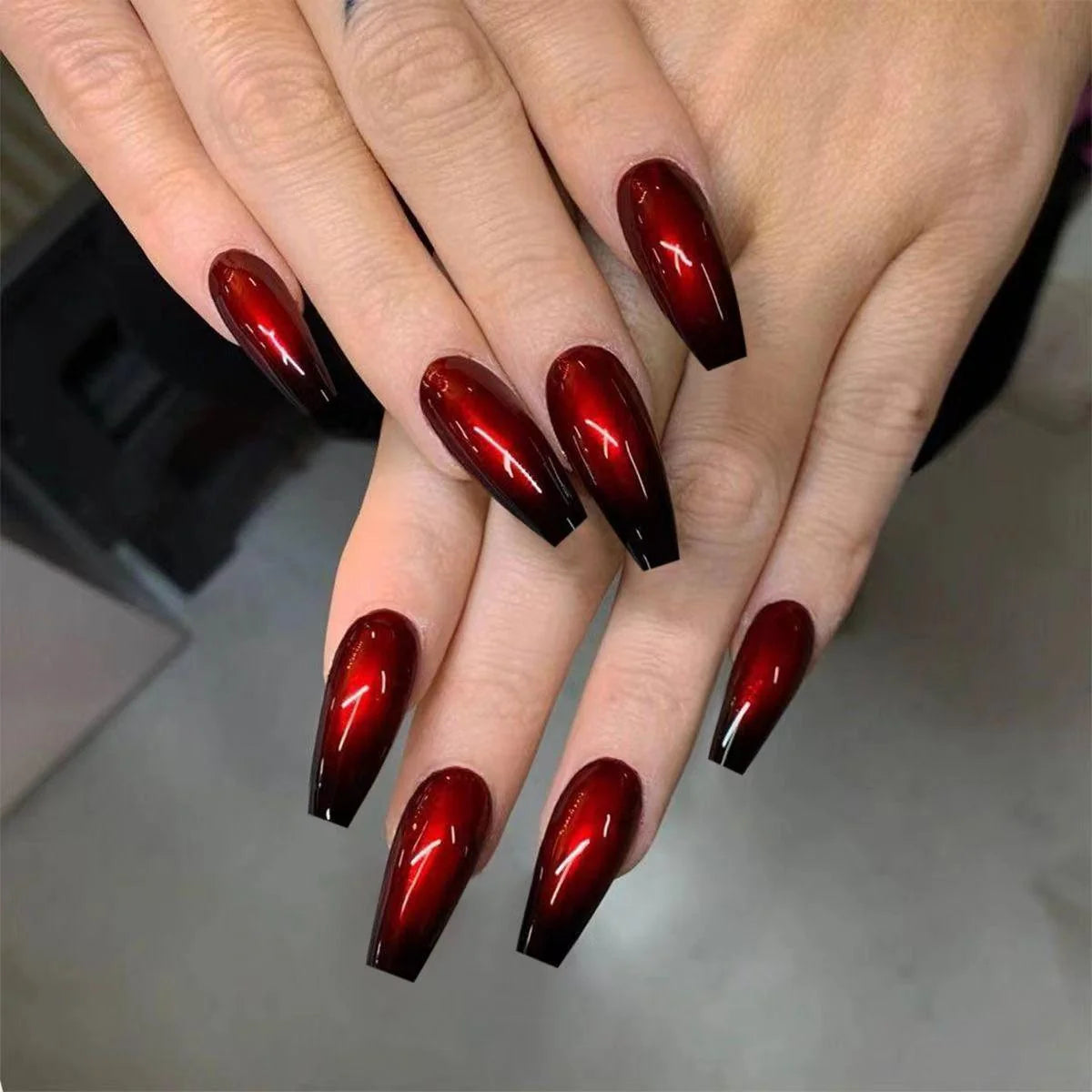 Nail Art Enhancements Glitter Ombre Gelatin & Rolled Strips