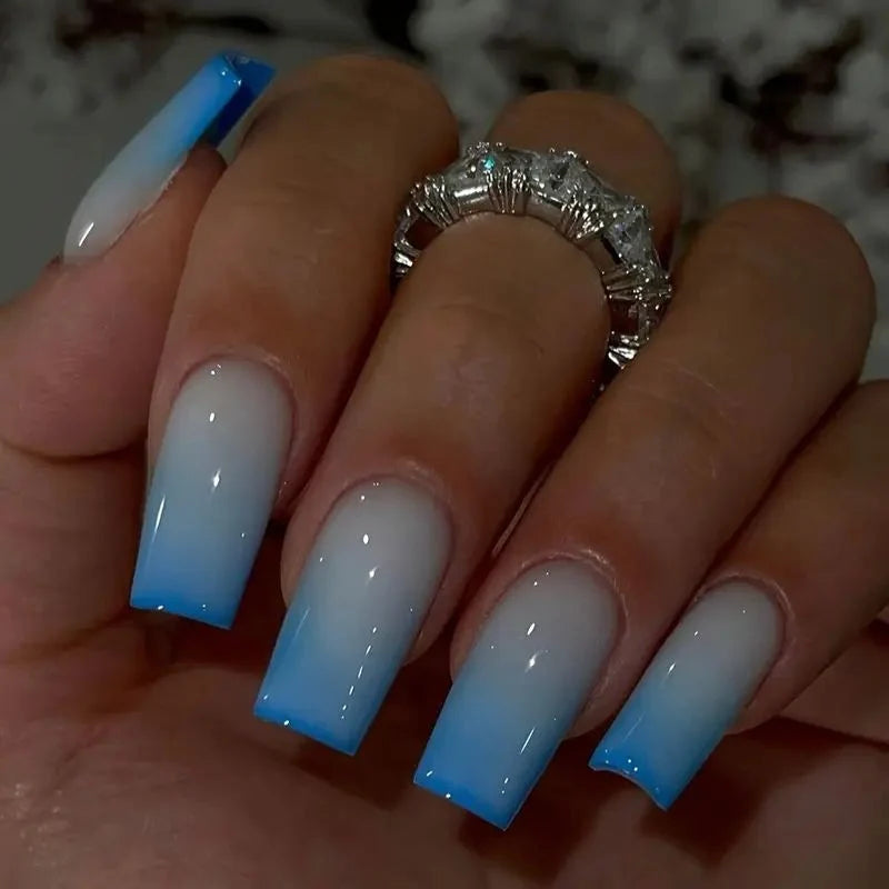 Nail Art Enhancements Glitter Ombre Gelatin & Rolled Strips