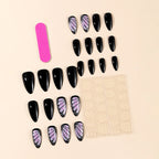 Nail Art Extensions Acrylic Butterfly Design Easy Application