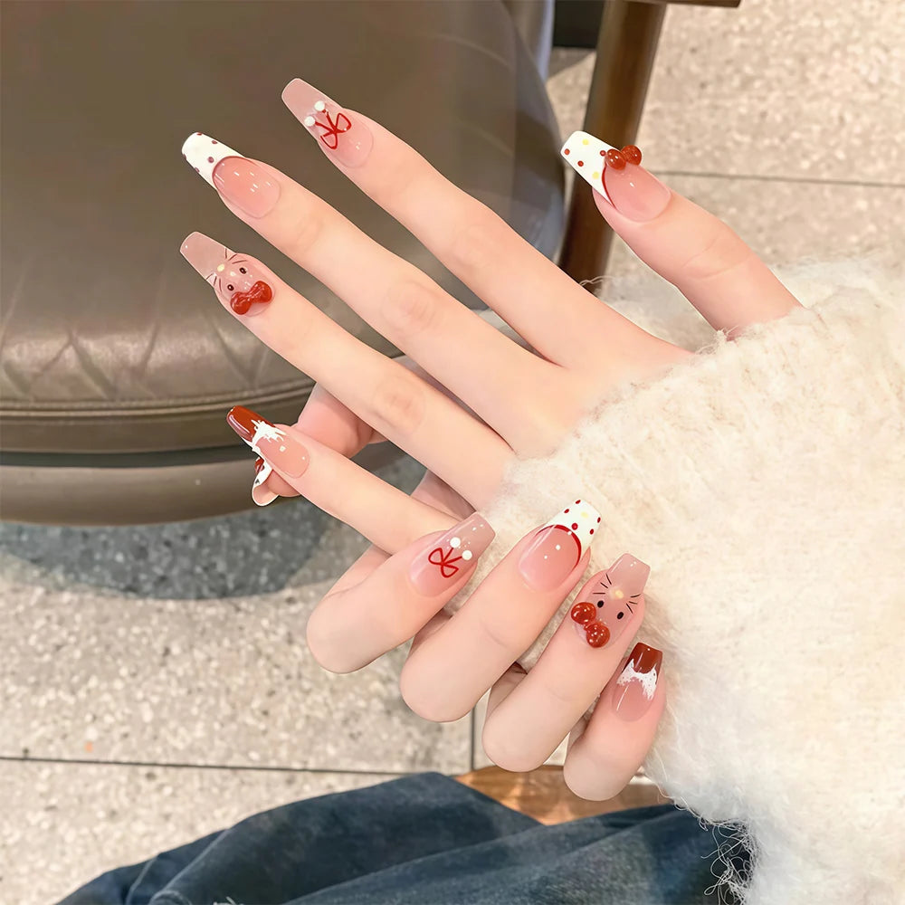 Nail Art Extensions Ombre Gradient Lightweight & Easy Application
