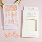 Nail Art Kit 12-Piece Press-On Long-Lasting Wear