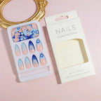 Nail Art Kit 12-Piece Press-On Long-Lasting Wear
