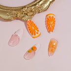 Nail Art Kit 12-Piece Press-On Long-Lasting Wear