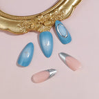 Nail Art Kit 12-Piece Press-On Long-Lasting Wear