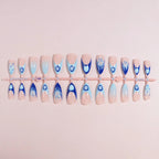 Nail Art Kit 12-Piece Press-On Long-Lasting Wear