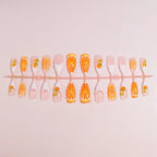 Nail Art Kit 12-Piece Press-On Long-Lasting Wear