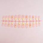 Nail Art Kit 12-Piece Press-On Long-Lasting Wear