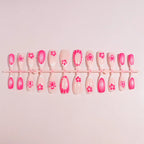 Nail Art Kit 12-Piece Press-On Long-Lasting Wear