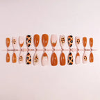 Nail Art Kit 12-Piece Press-On Long-Lasting Wear