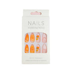 Nail Art Kit 12-Piece Press-On Long-Lasting Wear