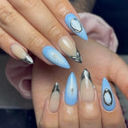 Nail Art Kit 12-Piece Press-On Long-Lasting Wear