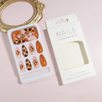 Nail Art Kit 12-Piece Press-On Long-Lasting Wear