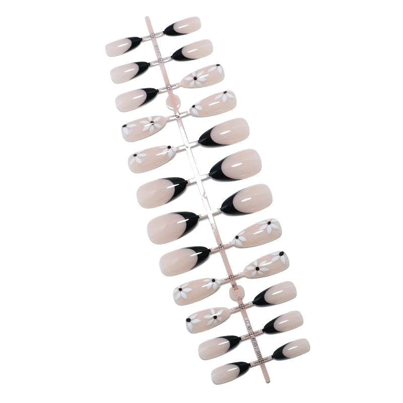 Nail Art Kit 24-Piece Set With Glue