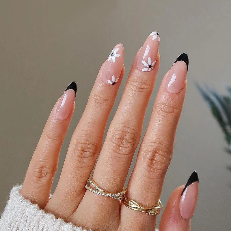 Nail Art Kit 24-Piece Set With Glue