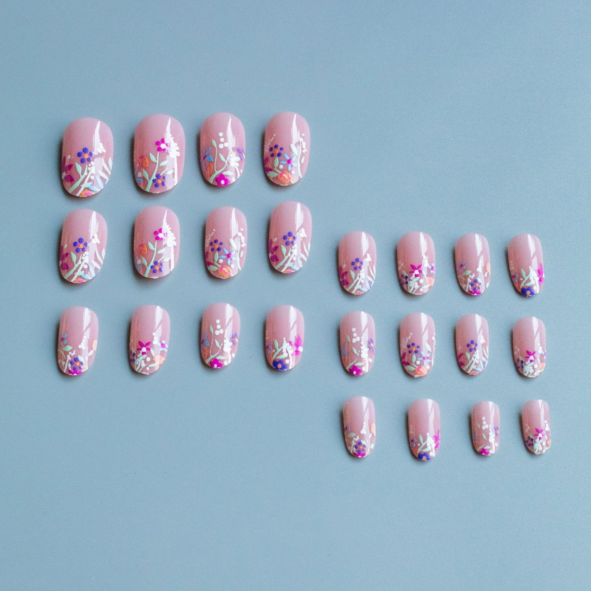 Nail Art Kit 3D Floral Acrylic Powders & Tools
