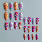 Nail Art Kit Acrylic Floral Designs Beginner-Friendly