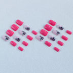 Nail Art Kit Acrylic Floral Designs Brushes & Decals