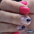 Nail Art Kit Acrylic Floral Designs Brushes & Decals