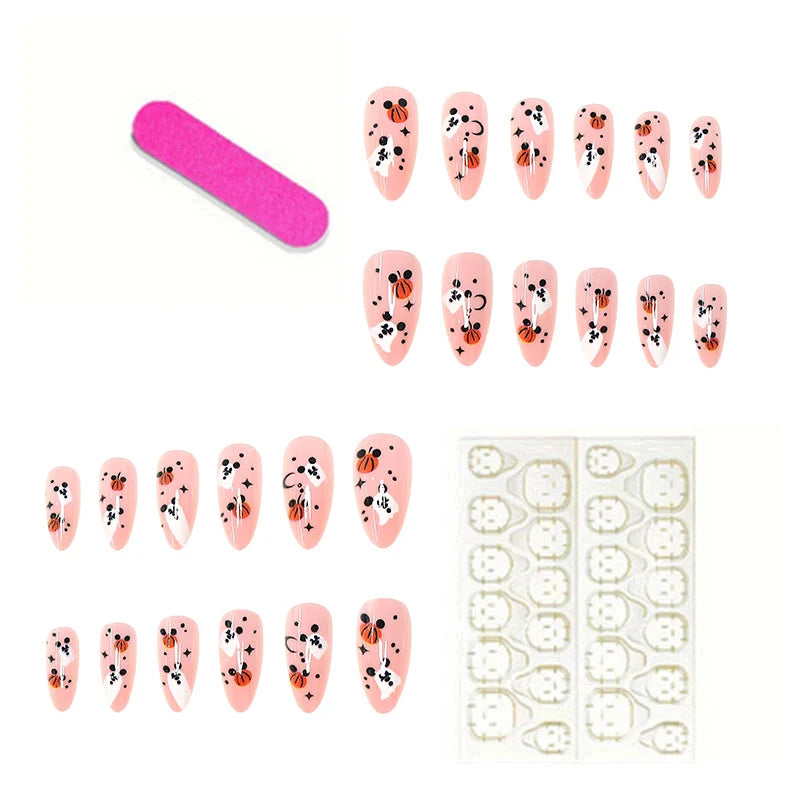Nail Art Kit Brushes & Stencils Long-Lasting Vibrant Polishes