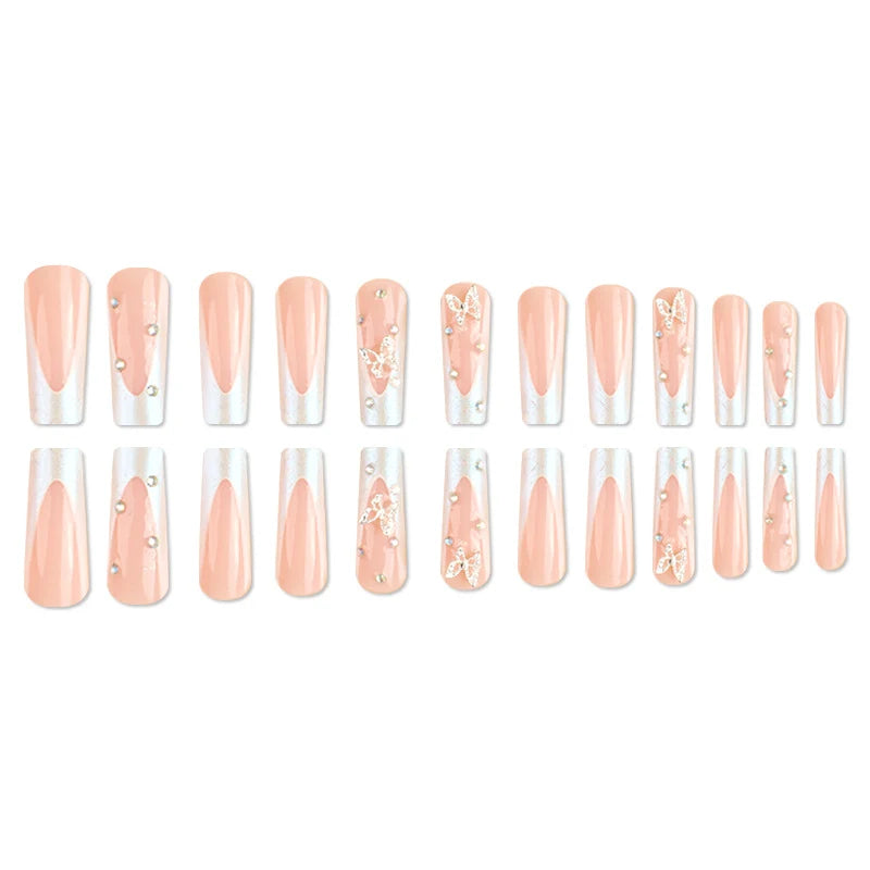 Nail Art Kit Butterfly Designs Glossy Finish