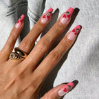 Nail Art Kit Cherry Blossom Polishes Stickers & Tools